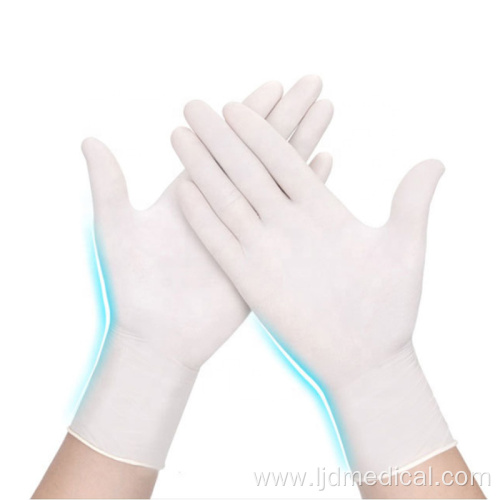 Disposable medical powder free examination nitrile gloves